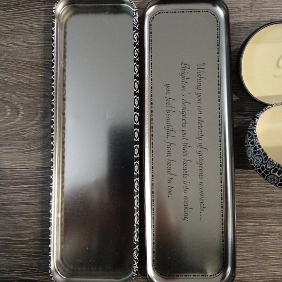 Bundle:Brighton Tin containers-one is Sunglasses/Glasses Holder - Picture 3 of 7